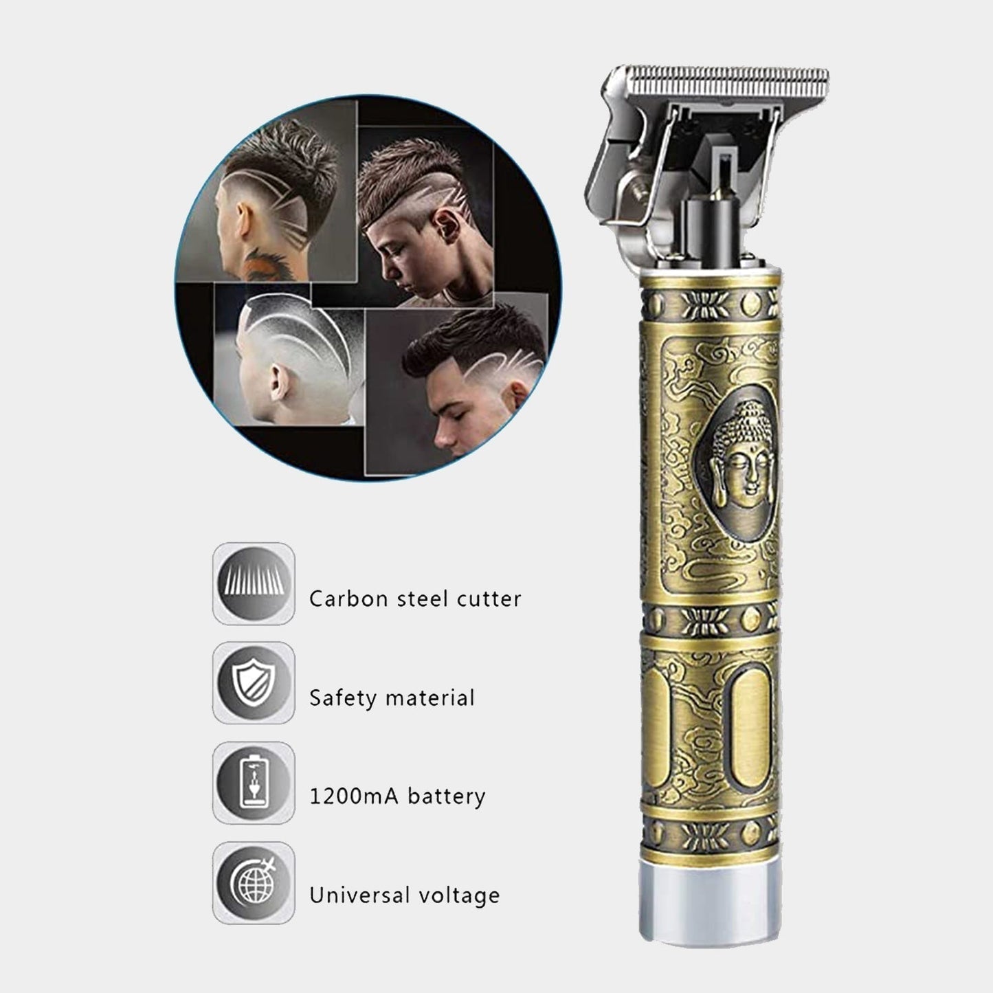 Hair Trimmer for Men Hair Style Trimmer, Professional Hair Clipper, Adjustable Blade Clipper & Shaver for Men, Hair accessories