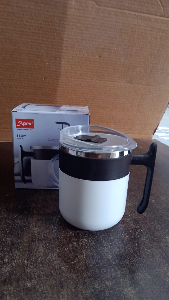 Apex Stainless Steel Pop Inner Mug â€“ 350 ml Approx Capacity (1 Pc)