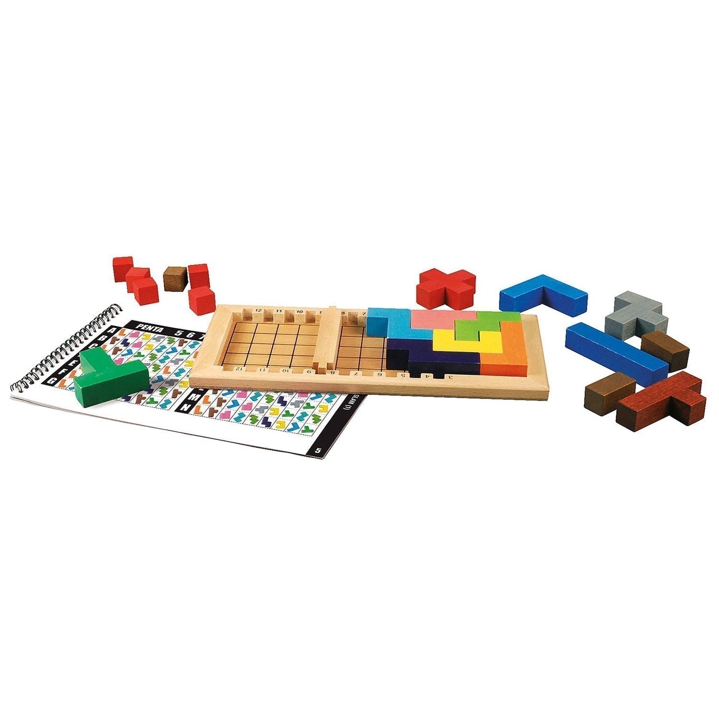AT50 Wooden Mind Game â€“ Engaging Play for Kids & Babies