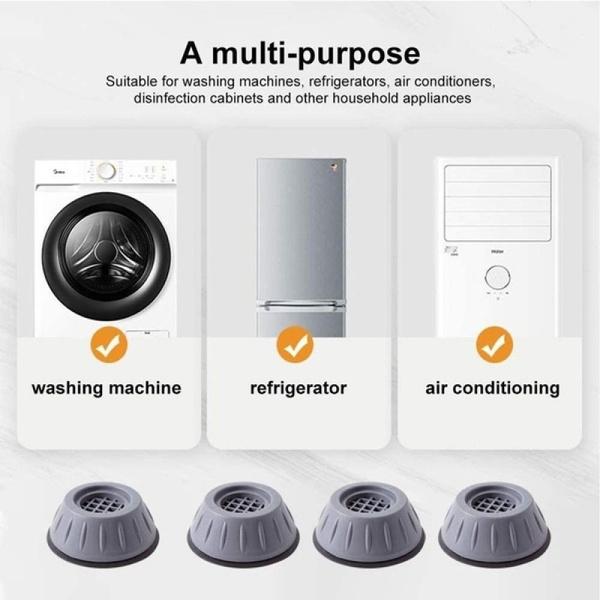 Machine Leveling Feet Anti Walk Pads Shock Absorbed Furniture Lifting Base