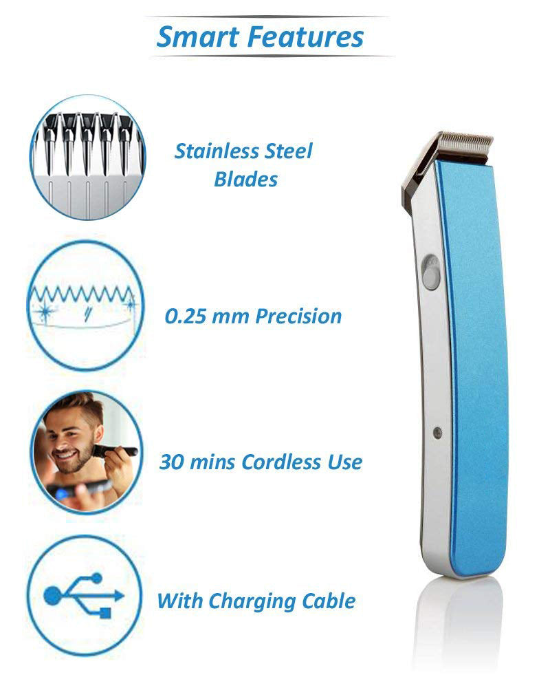 NS-216 rechargeable cordless hair and beard trimmer for men's, Hair accessories