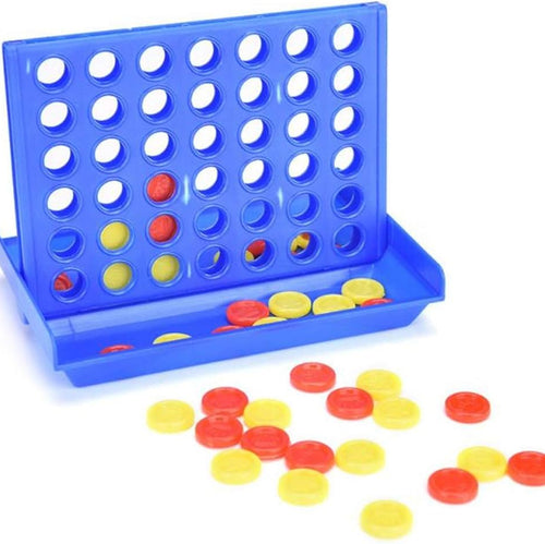 BINGO4 Disc Dropping Game (1 PCS) – Fun Strategy Board Game for Kids & Family