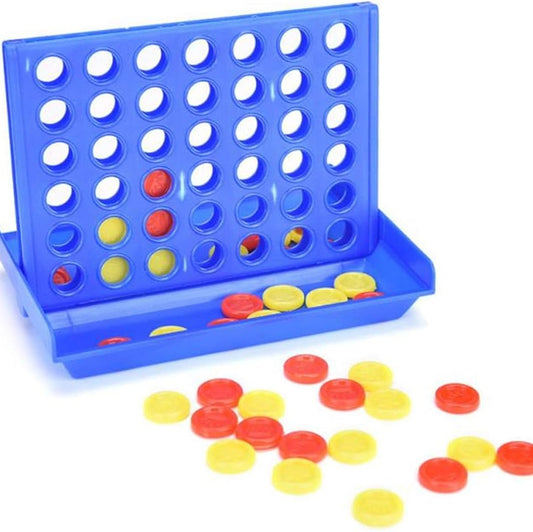 BINGO4 Disc Dropping Game (1 PCS) – Fun Strategy Board Game for Kids & Family
