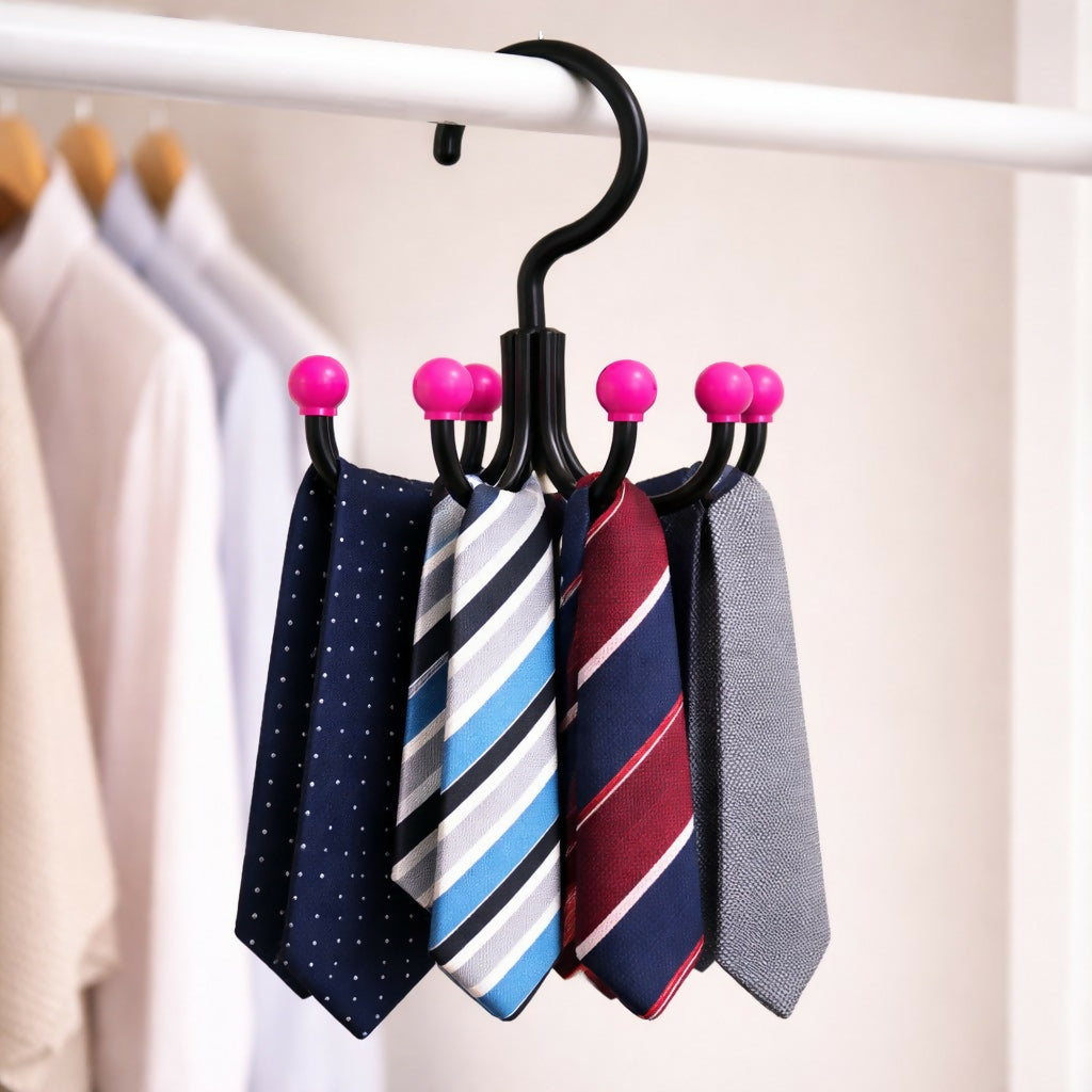 Multi Hook Hanging Organizer Rack for Keys, Accessories & Essentials