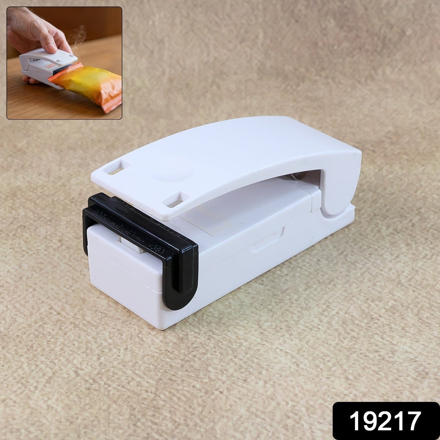 Portable Mini Heat Sealer Machine for Plastic Bags (1 Pc)