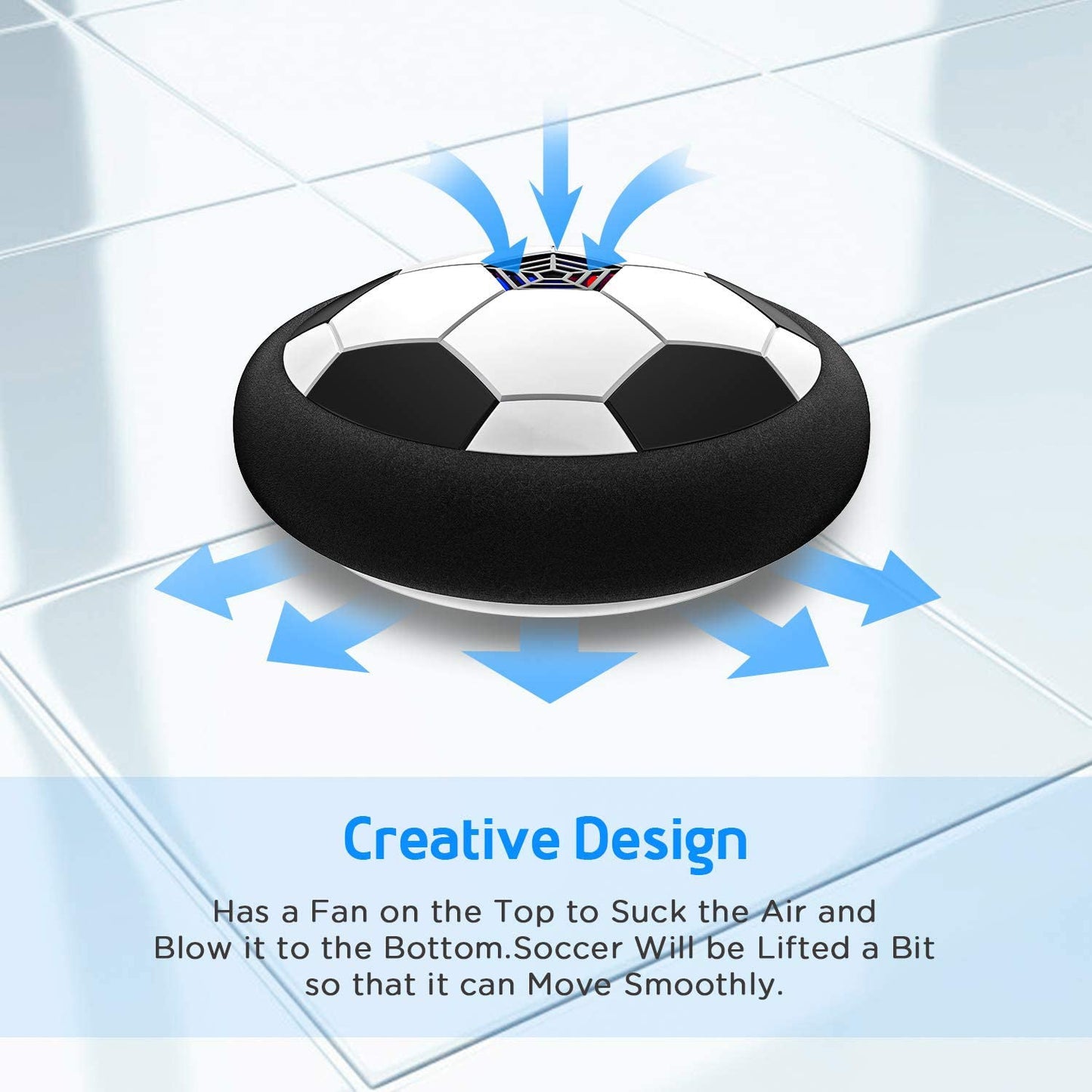 Amazing Hover LED Ball used in all households and playing purposes for kids and children’s etc.