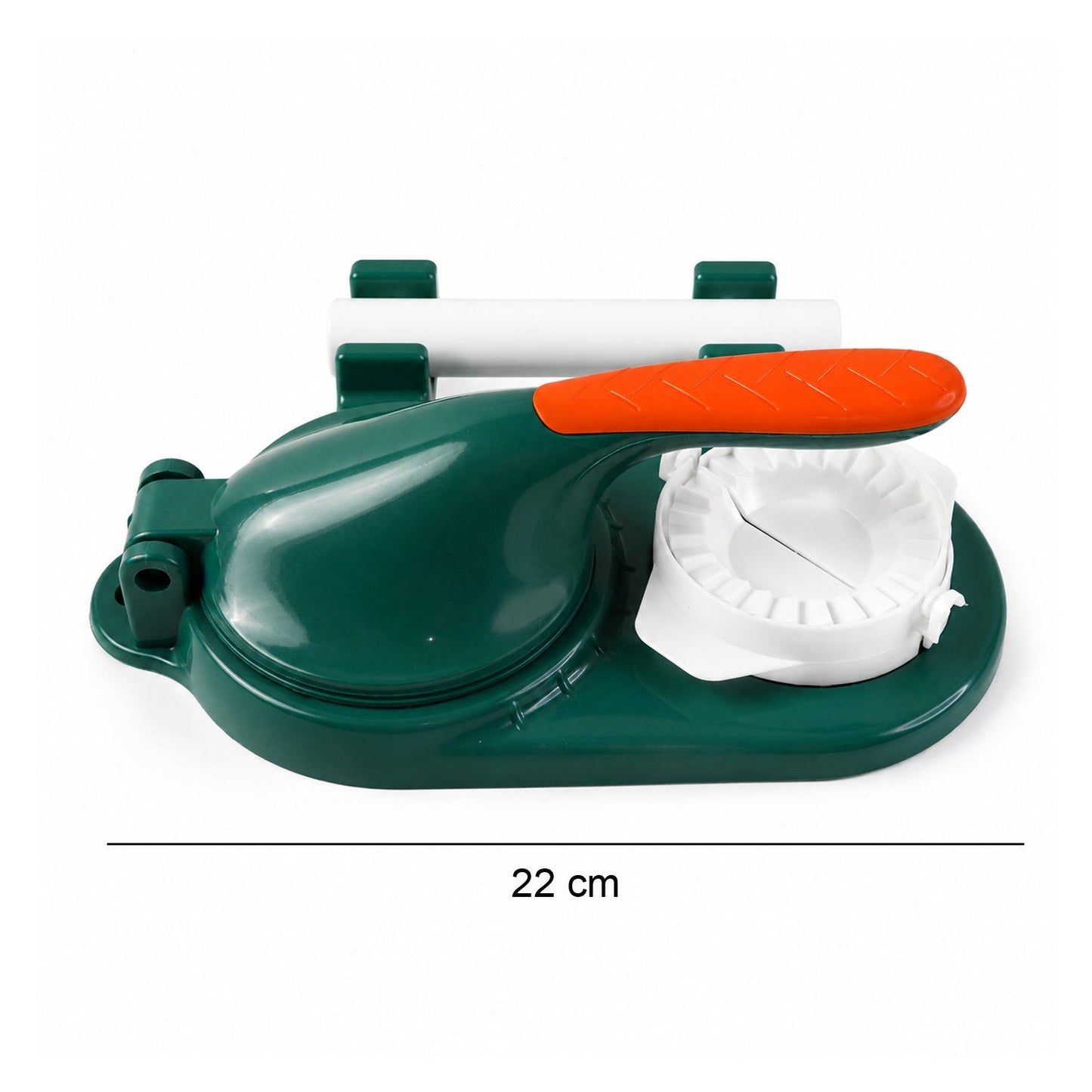 Mini Puri Press Dumpling Machine for Gujiya, Momos & Dough Pressing (1 Pc)