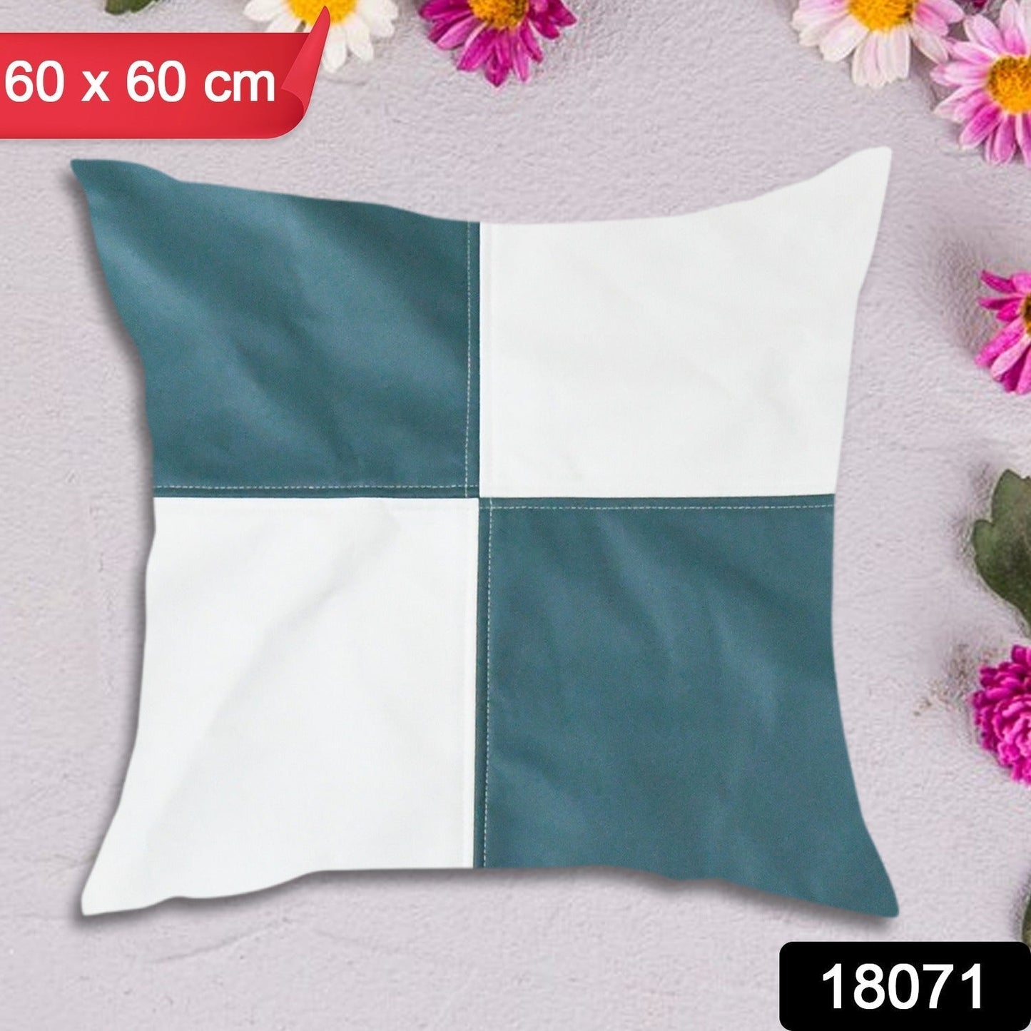 Soft Decorative Pillow Covers for Bed, Sofa, Chair – Home & Living Room Decor (60×60 CM)