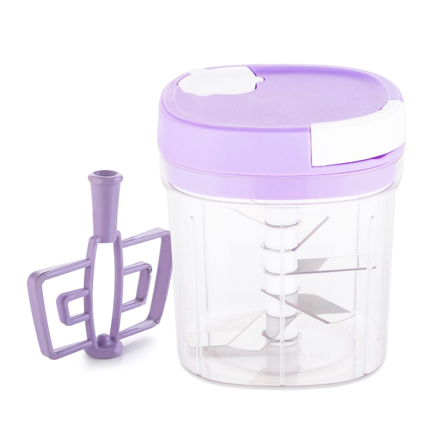 2 in 1 Handy Chopper & Slicer for Fruits, Veggies & Cheese