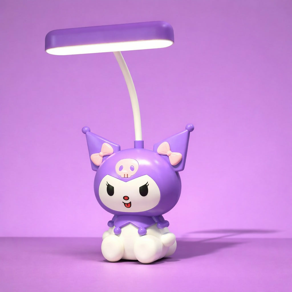 Cute Cartoon LED Desk Lamp for Kids Study and Bedside Use