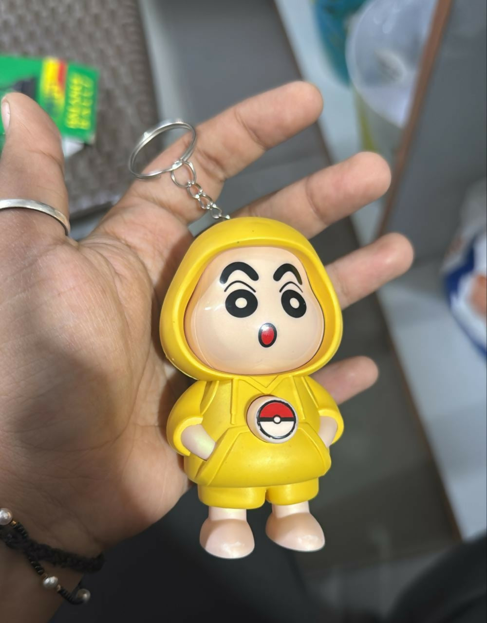 Cartoon Expression Toy with 3 Face Modes Cute Kids Desk Decor
