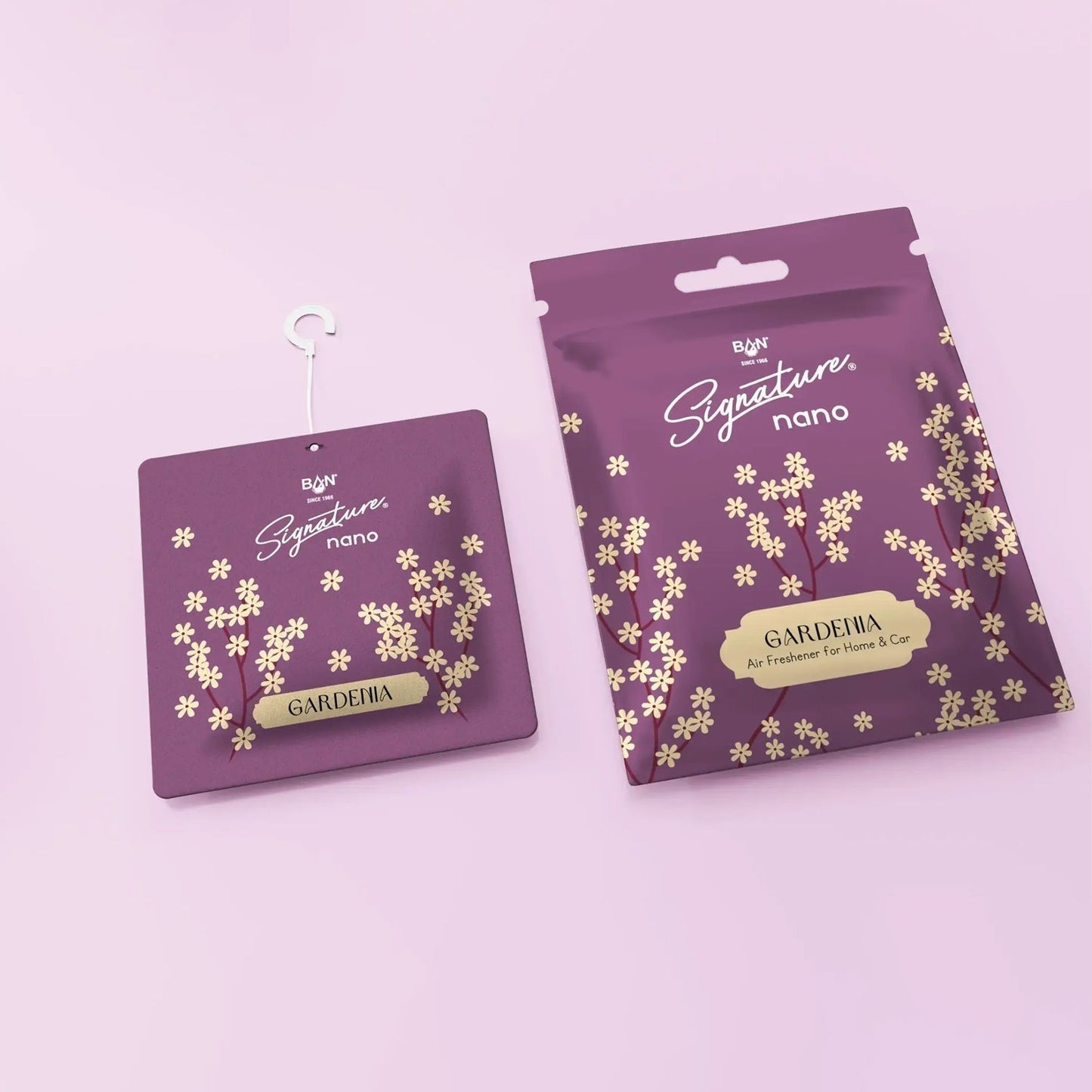Gardenia Fragrance Hanging Air Freshener Sachet (Mix fragrance / 1 Pc / 10g)