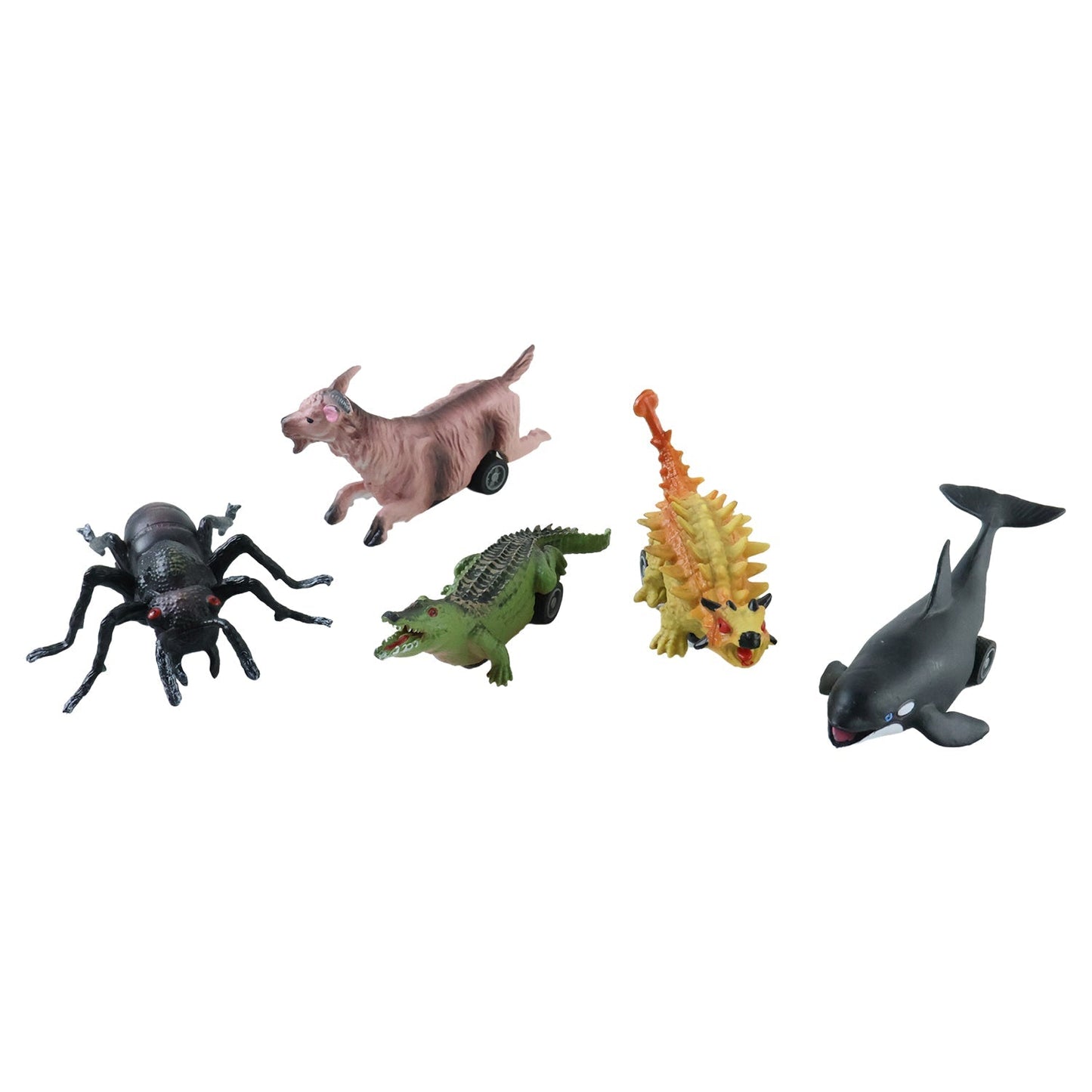 Kids Animal Pull Back Toy (1 Pc Mix Design)