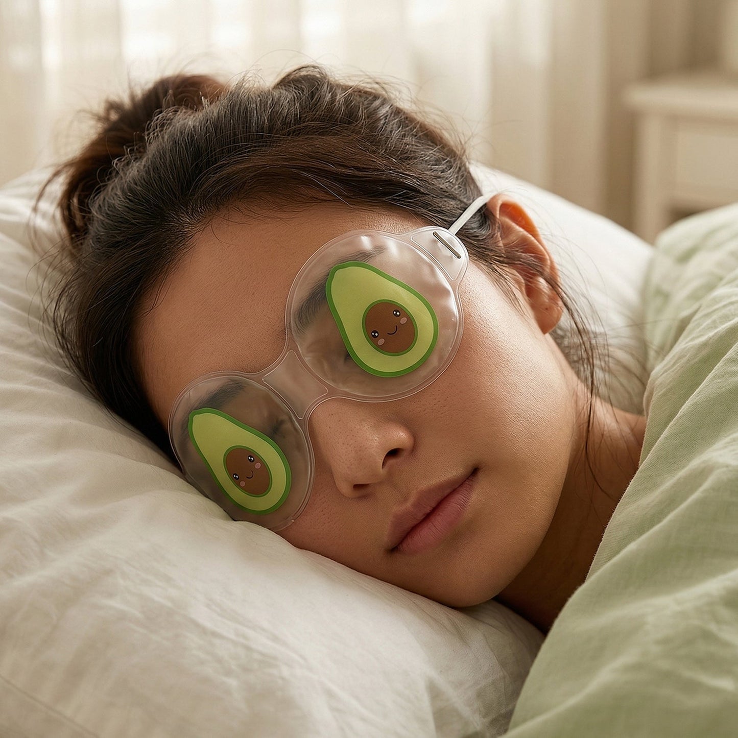 Reusable Eye Cooling Gel Eye Mask (1 Pair, Mix Gel Mask)