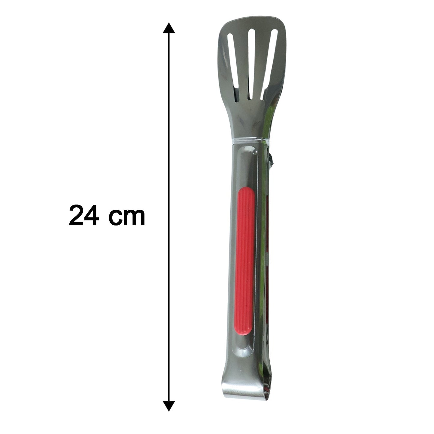 Stainless Steel Multi Purpose Kitchen Tongs with Anti Slip Grip (1 Pc)