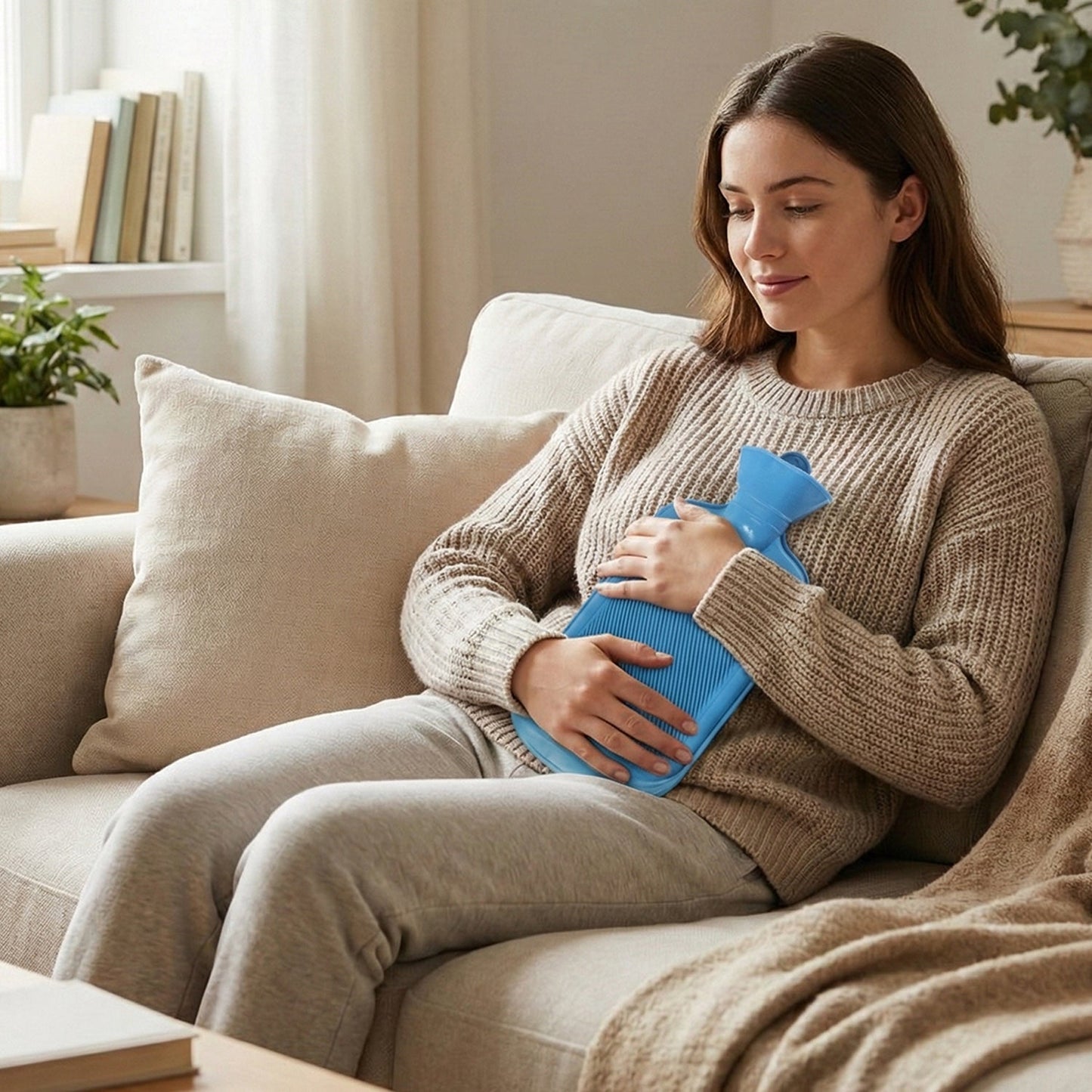 Reusable Hot Water Bag for Pain Relief (23 Ã— 12 cm / 1 Pc)