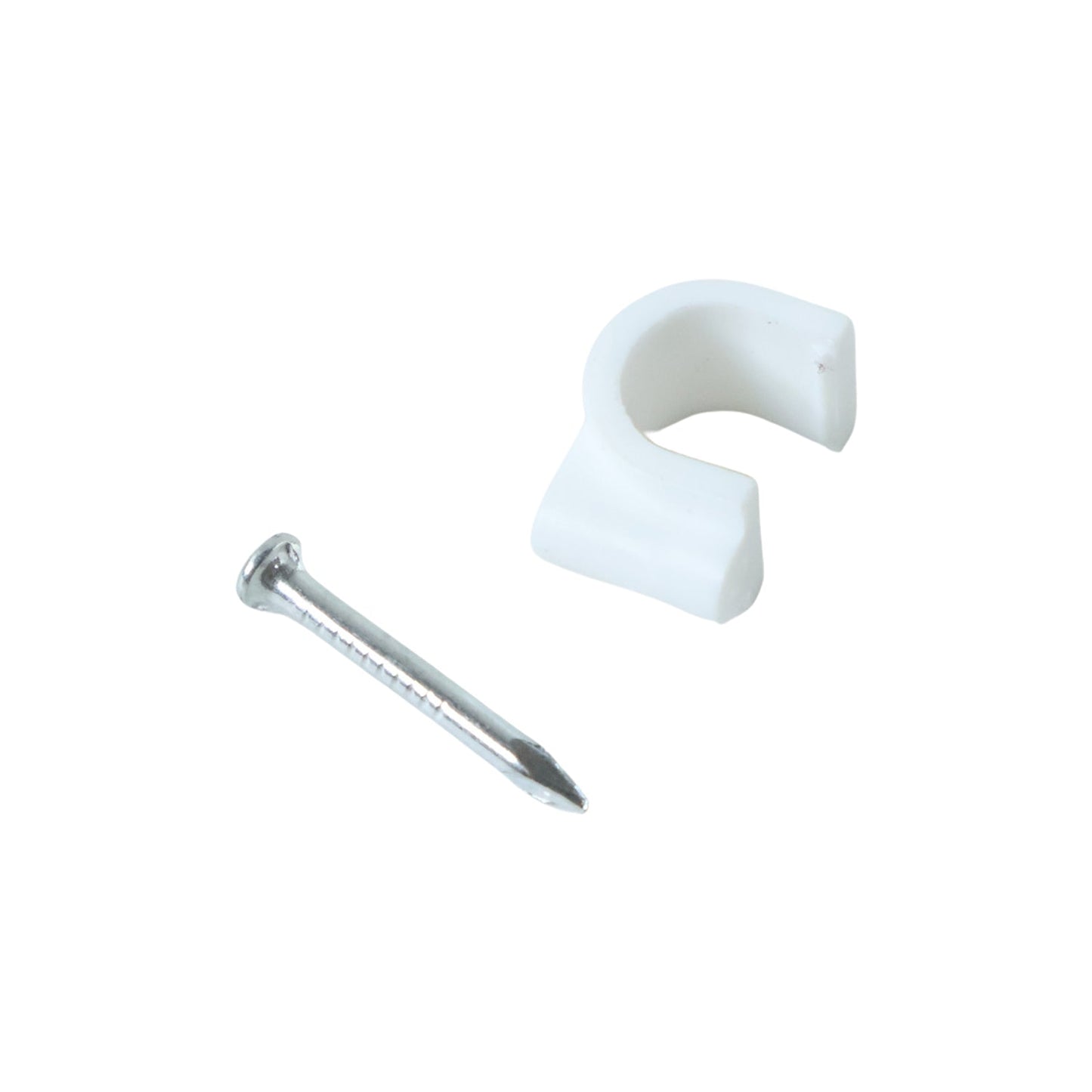 Premium Cable Management Nail Clips for Wire Organization (100 Pc / 6mm)