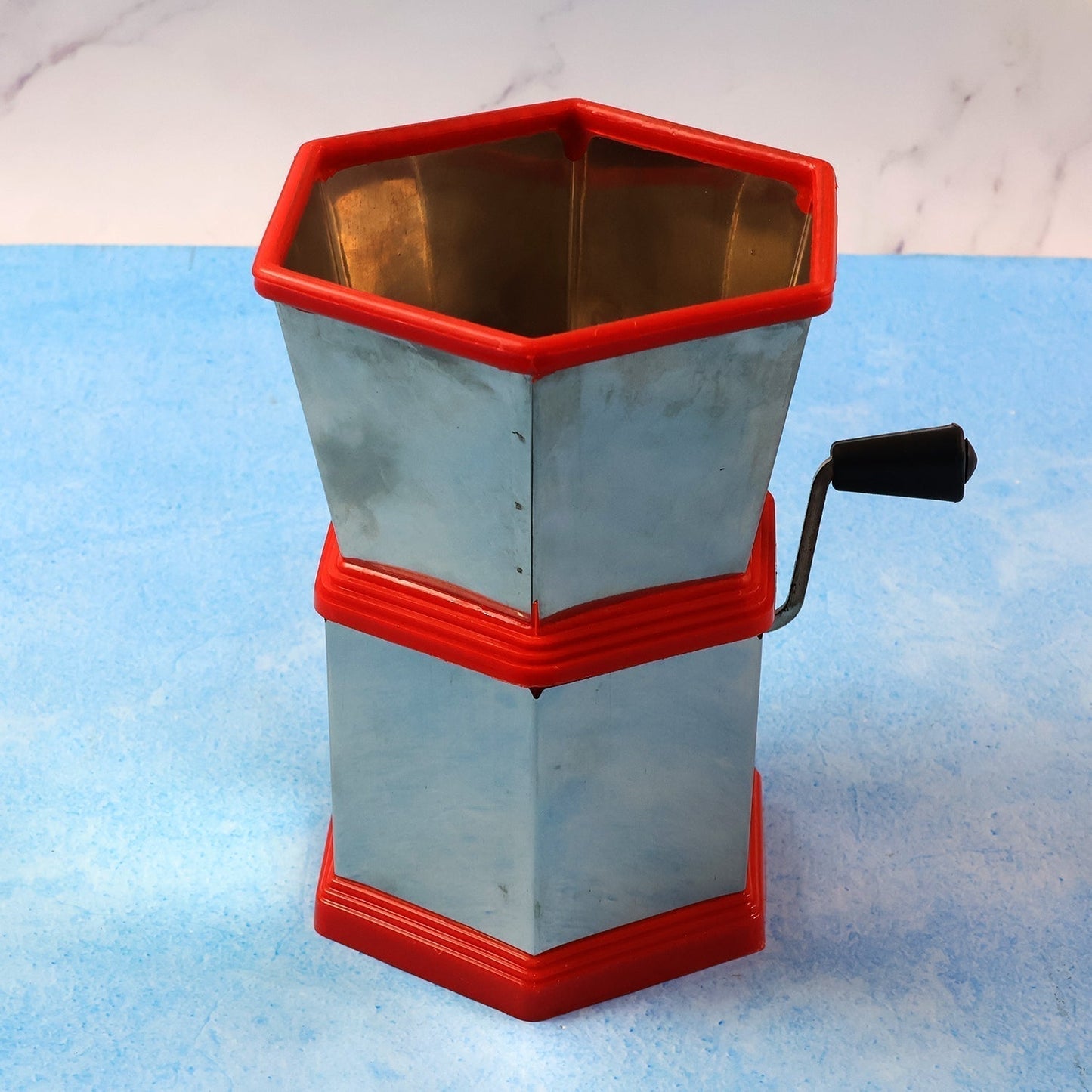 Manual Hexa-Style Hand-Operated Chilli Cutter (1 Pc)