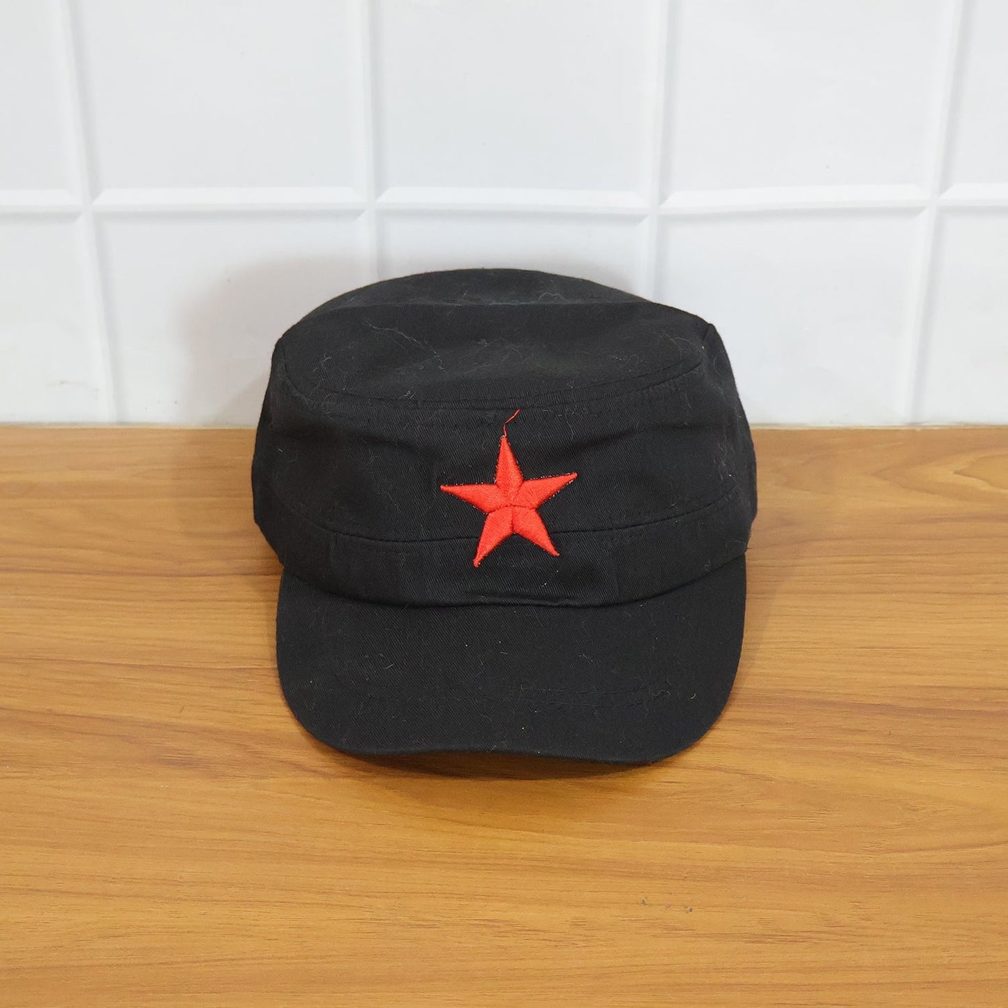Classic Military Style Red Star Cap (1 Pc)