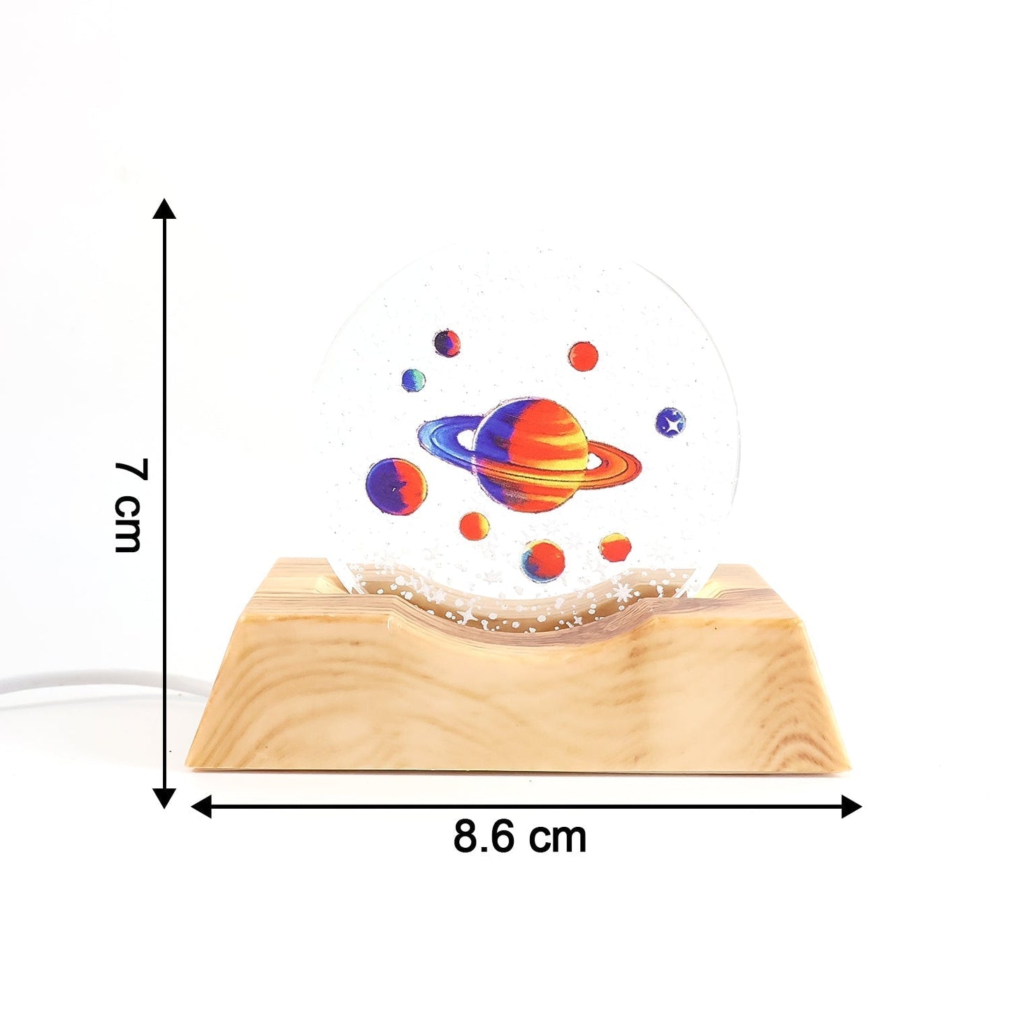 3D Creative Visualization Lamp â€“ LED Night Ligh (1 Pc)