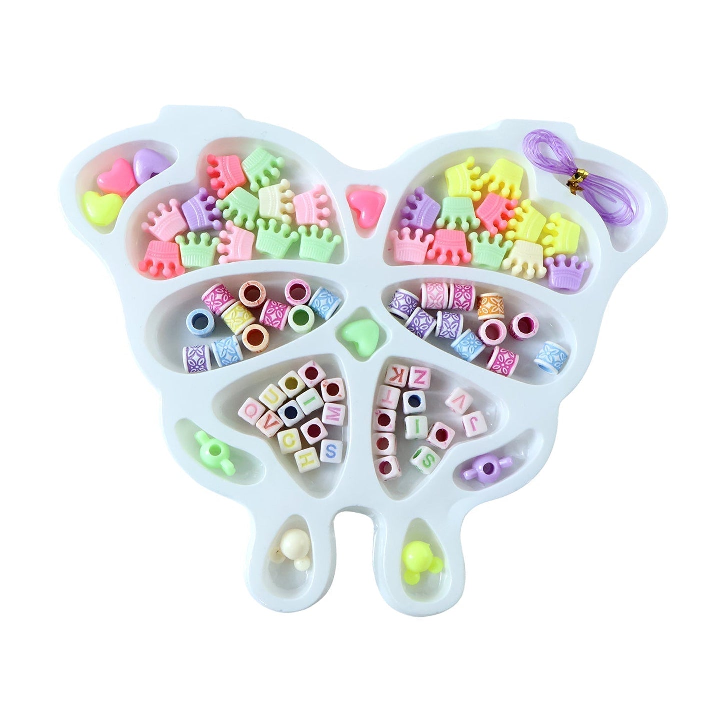 DIY Fashion Beading Jewellery Making Kit (1 Set)