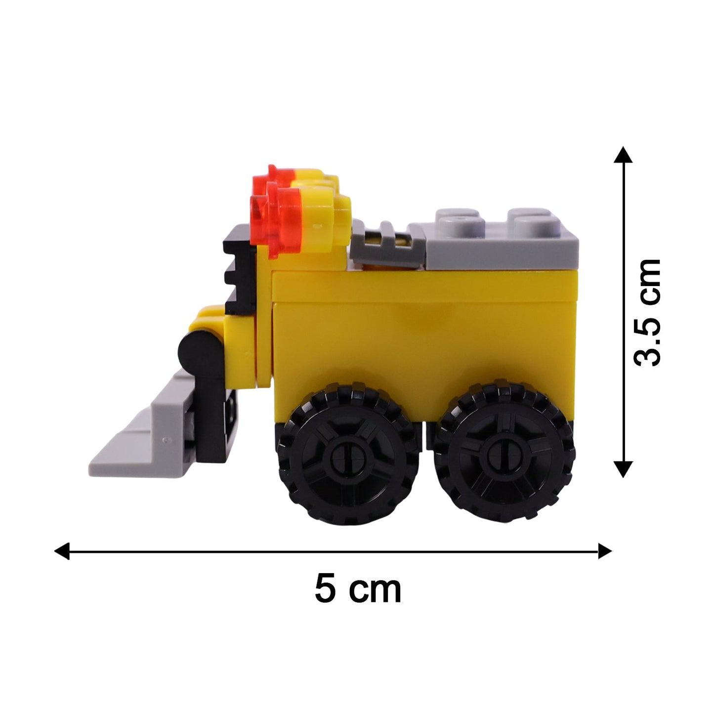 Cute Bulldozer Pencil Sharpener Toy - Fun and Interactive Desk Toy