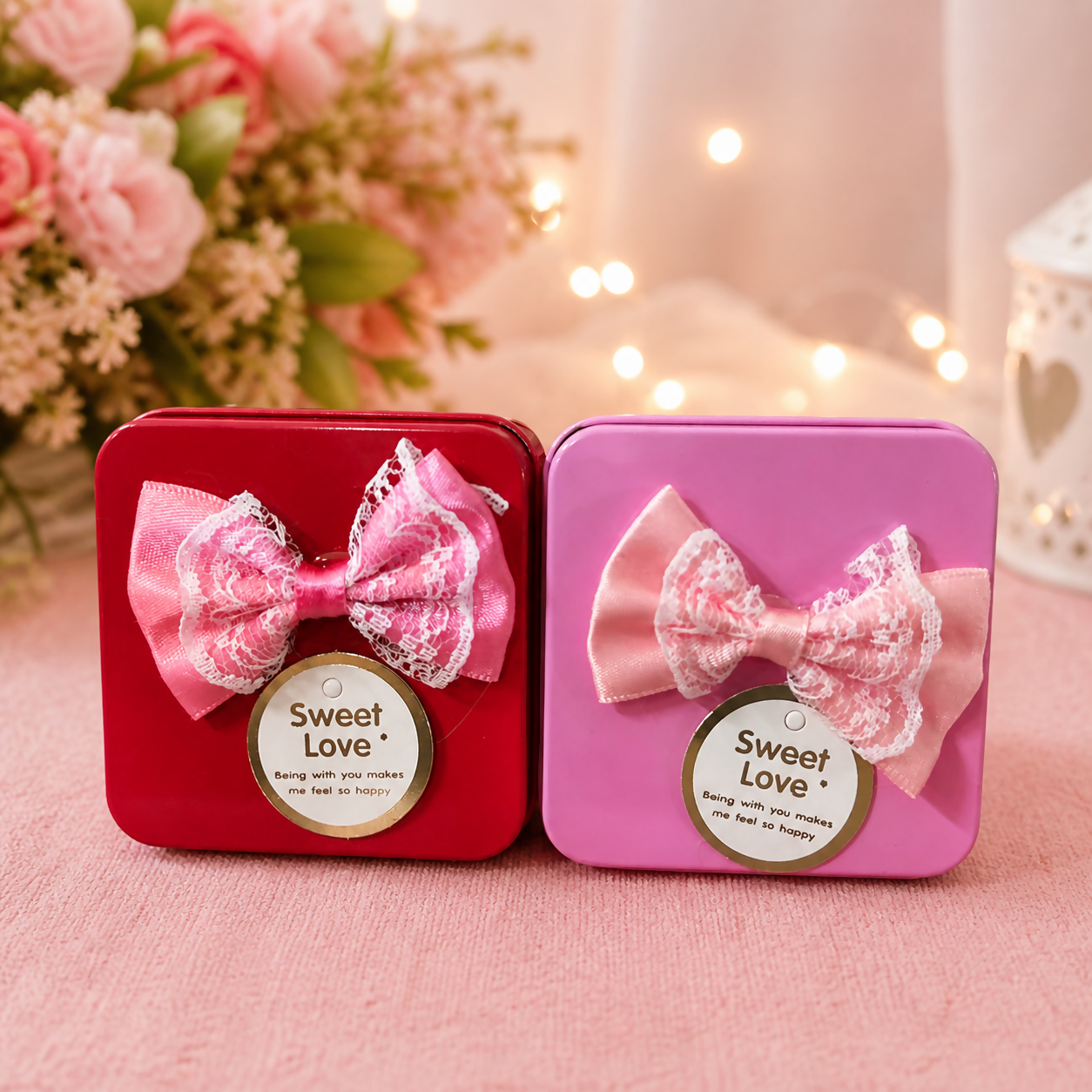 Mini Gift Box with Bow â€“ Decorative Storage & Jewelry Box