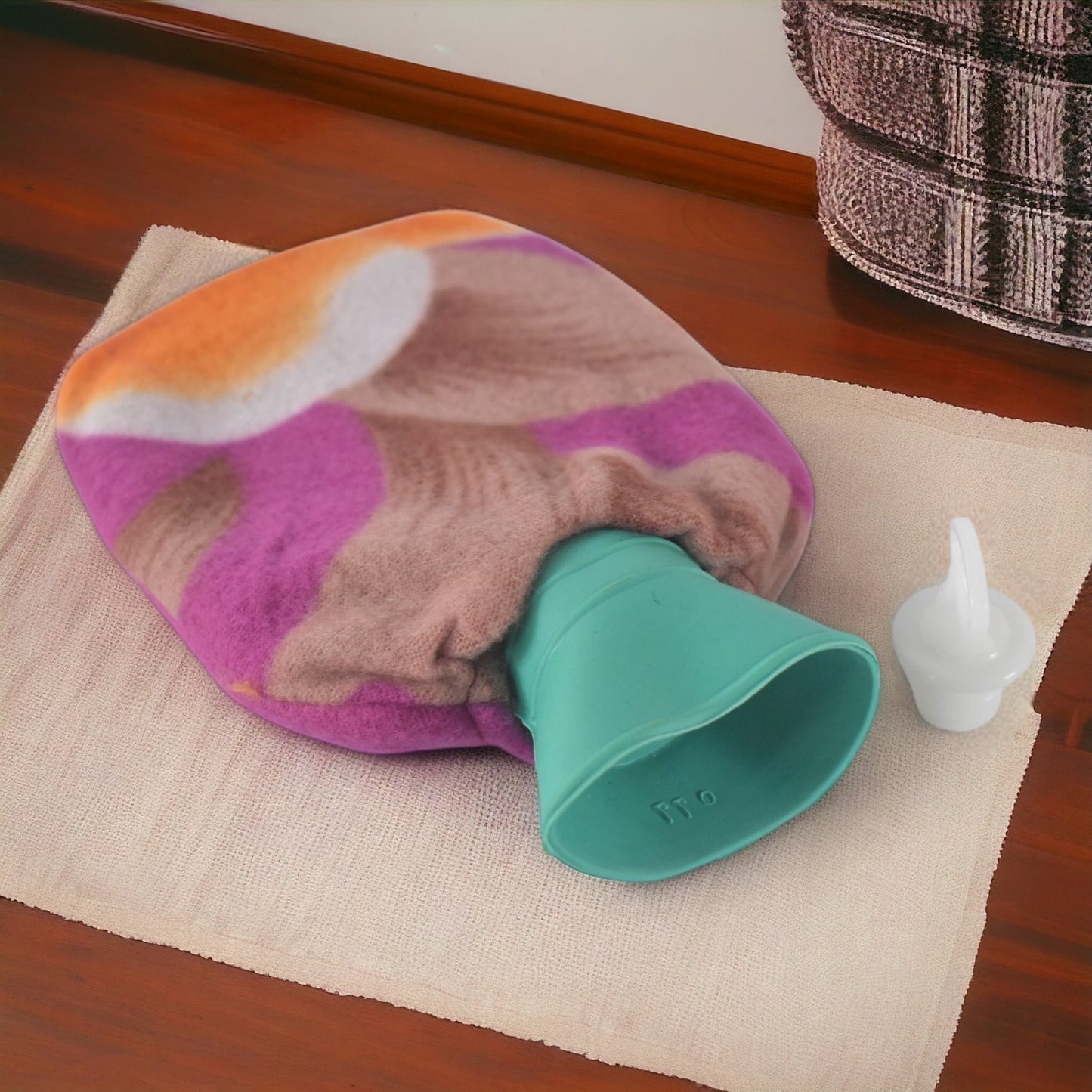 Hot Water Bottle Bag With Cover (1 Pc / Mix Design & Color / 250 ML Approx)