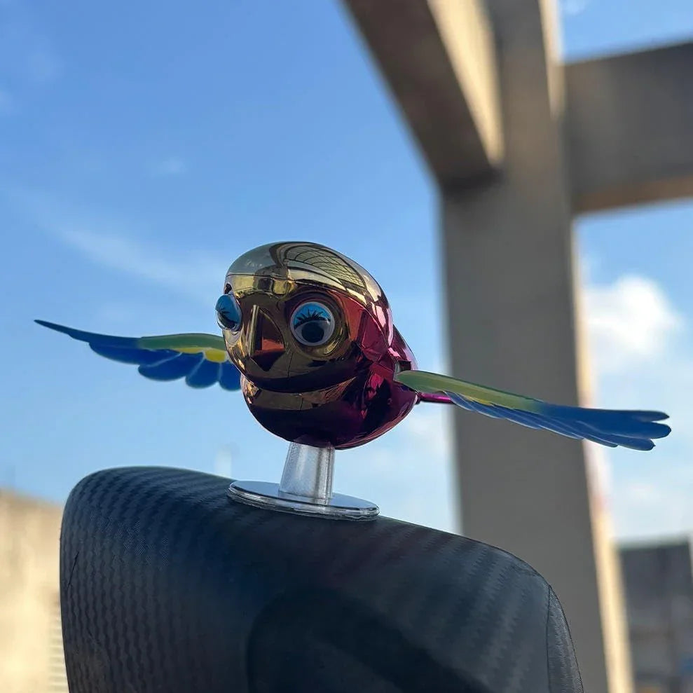 Realistic Flying Bird Toy with Moving Wings