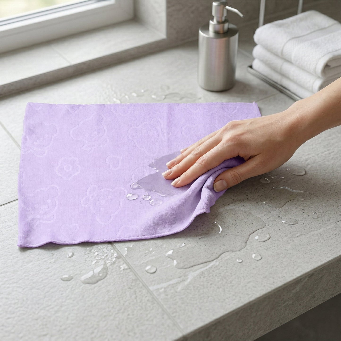 Kitchen Multipurpose Microfiber Cleaning Cloth (1 Pc, 64x32 Cm)