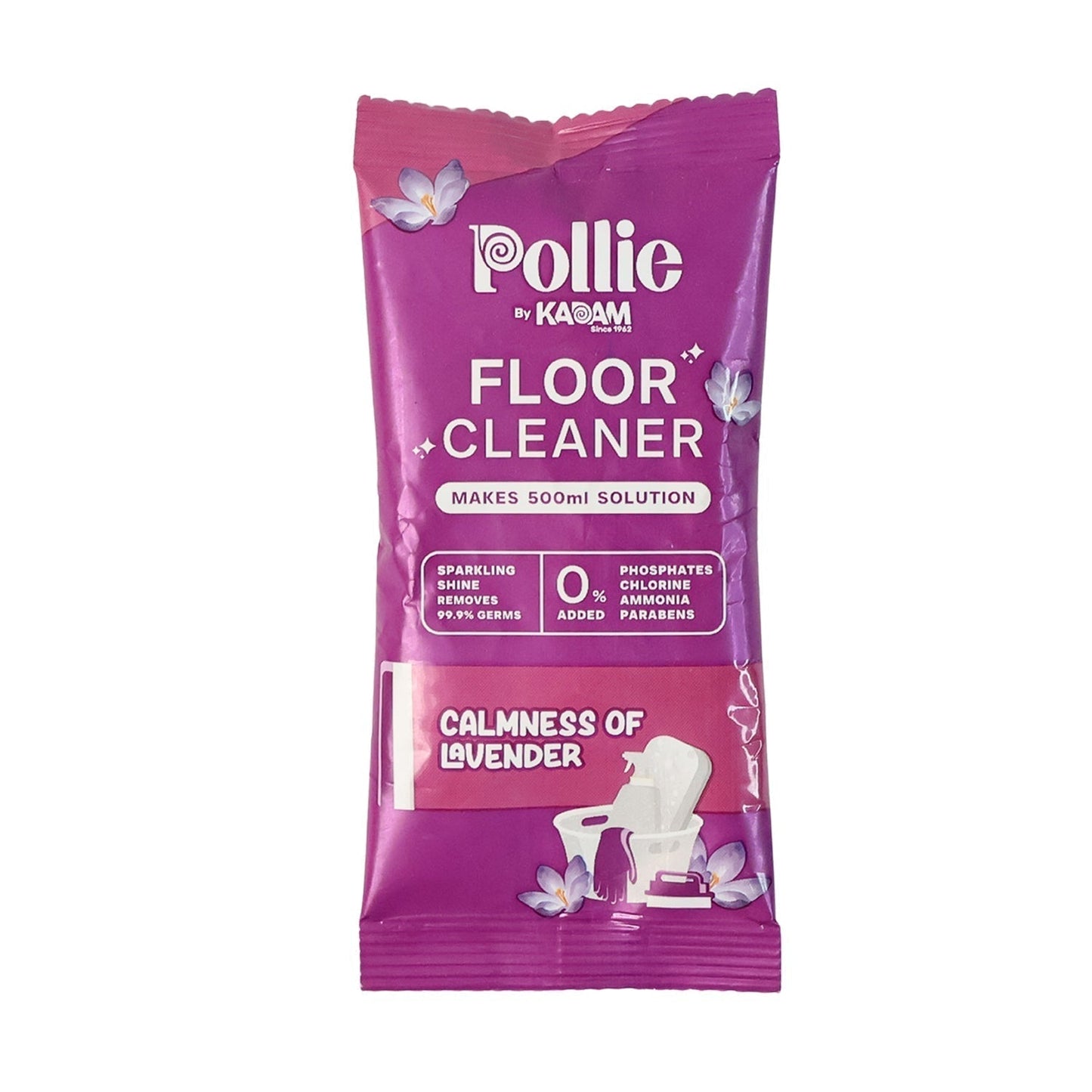Pollic Kadam Concentrated Floor Cleaner Sachet â€“ Lavender Fragrance (50 Gm)