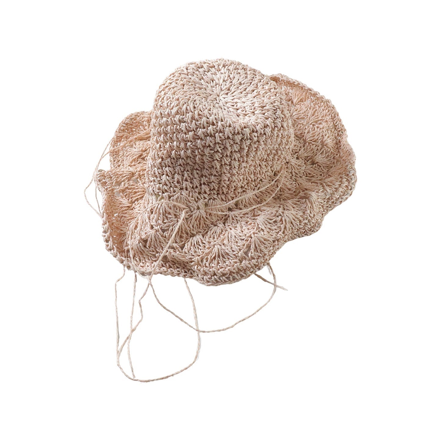 Stylish Handwoven Wide Brim Summer Sun Hat Cap (1 Pc)