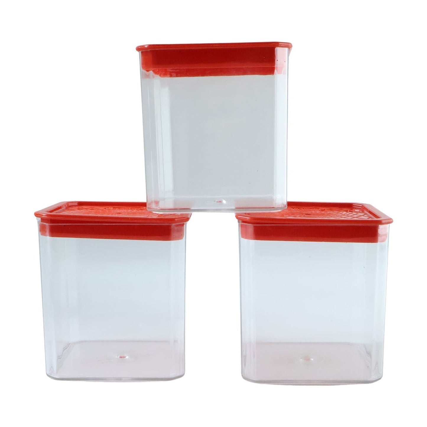3 Piece Airtight Food Storage Container Set (1 Set / 350 ML)