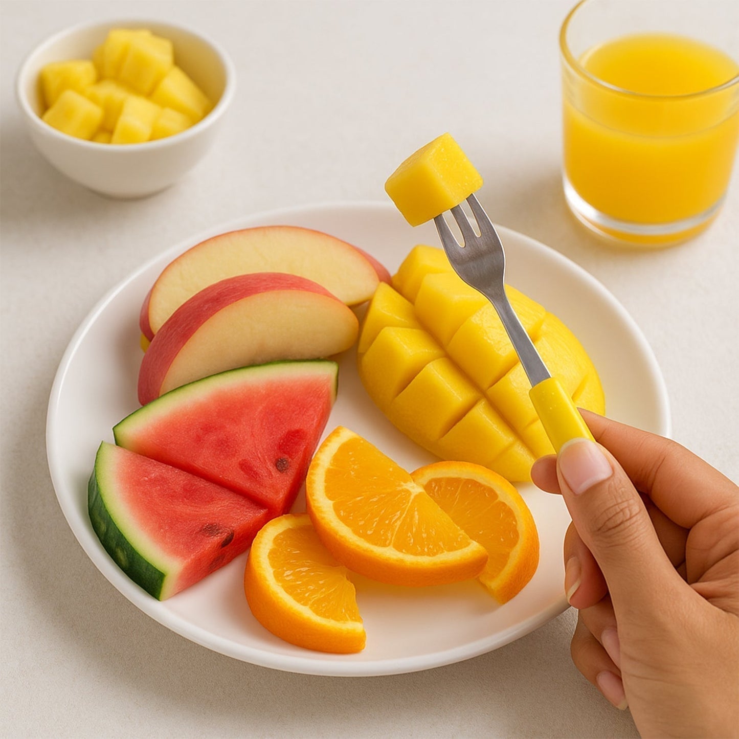 Supermom Premium Stainless Steel Big Fork (6 Pc / Set)