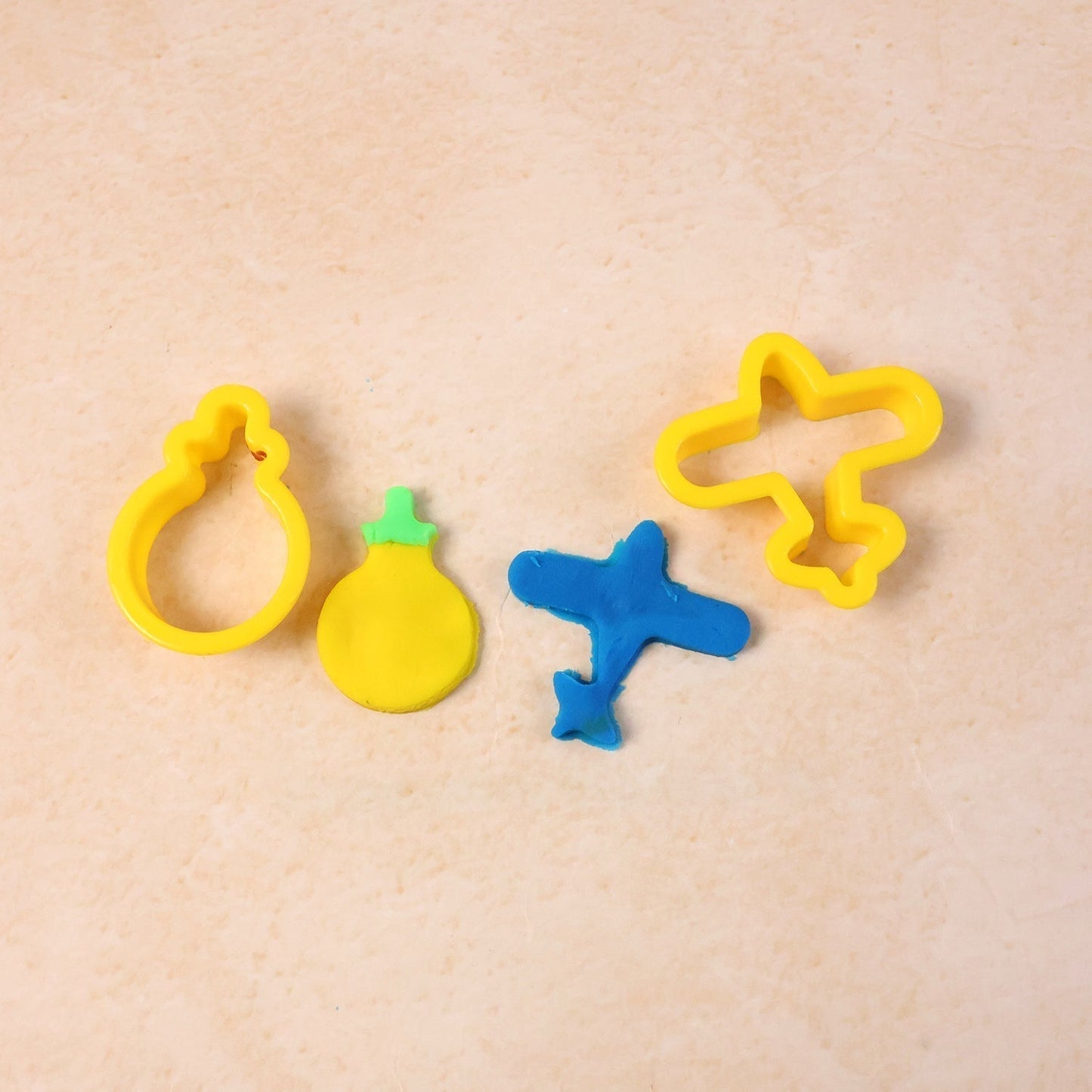 Frisky Dough Modelling Clay Set â€“ 12 Multicolor Dough Sticks with Shape Cutters