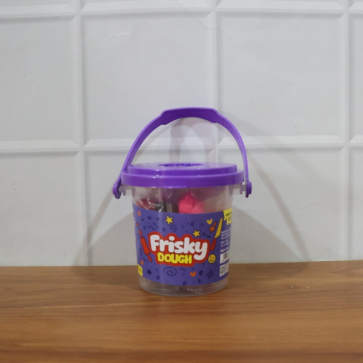 Frisky Dough Modelling Clay Set â€“ 12 Multicolor Dough Sticks with Shape Cutters
