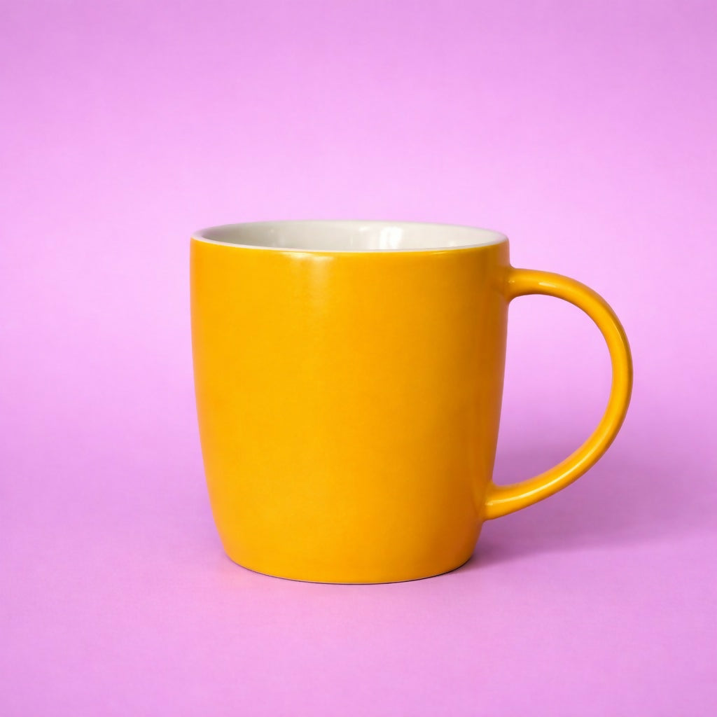 Cute Smiley Face Ceramic Coffee Mug Funny Tea Cup