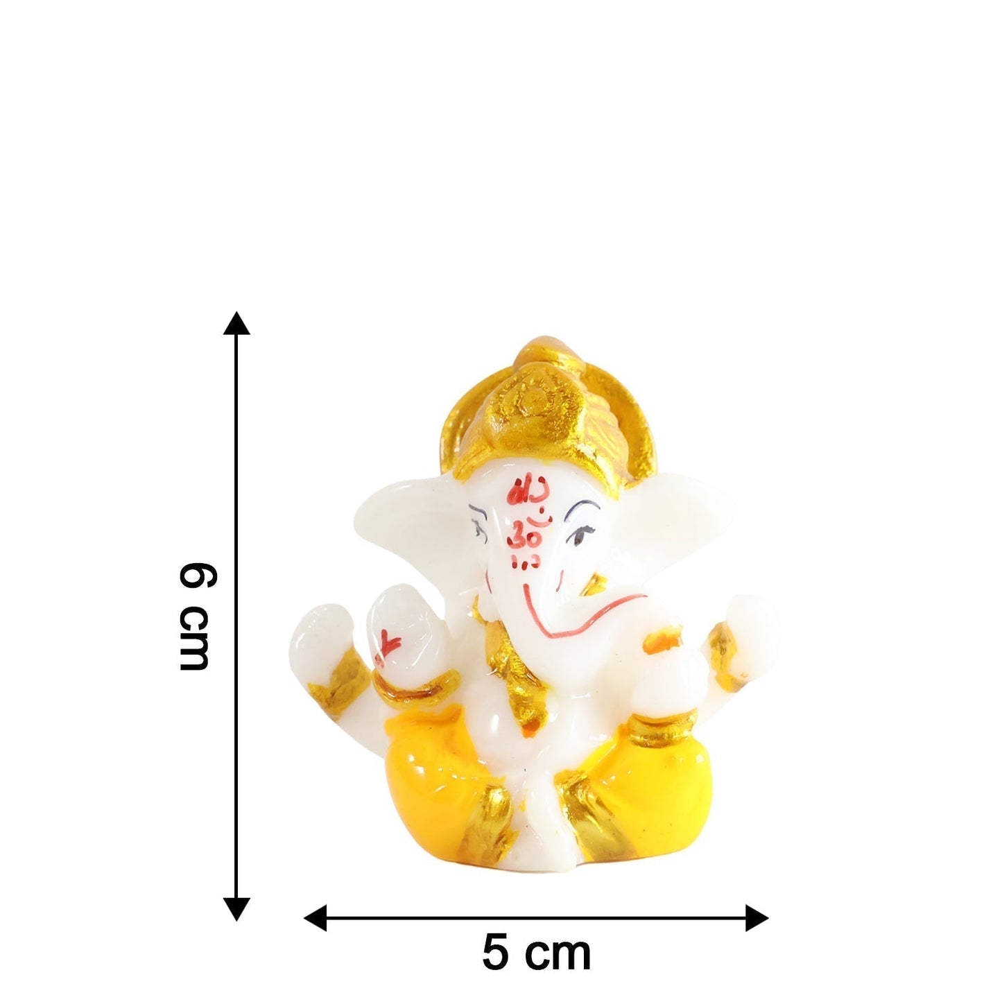 Divine Lord Ganesha Decorative Idol (1 Pc)