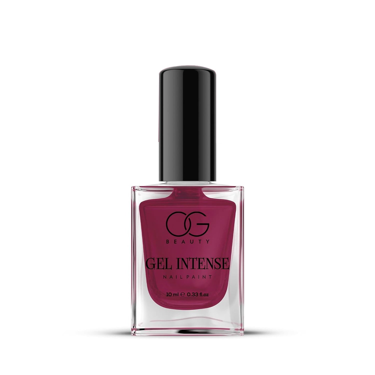 OG Beauty Burgundy Plum Gel Intense Nail Polish (1 Pc / 10 ML)