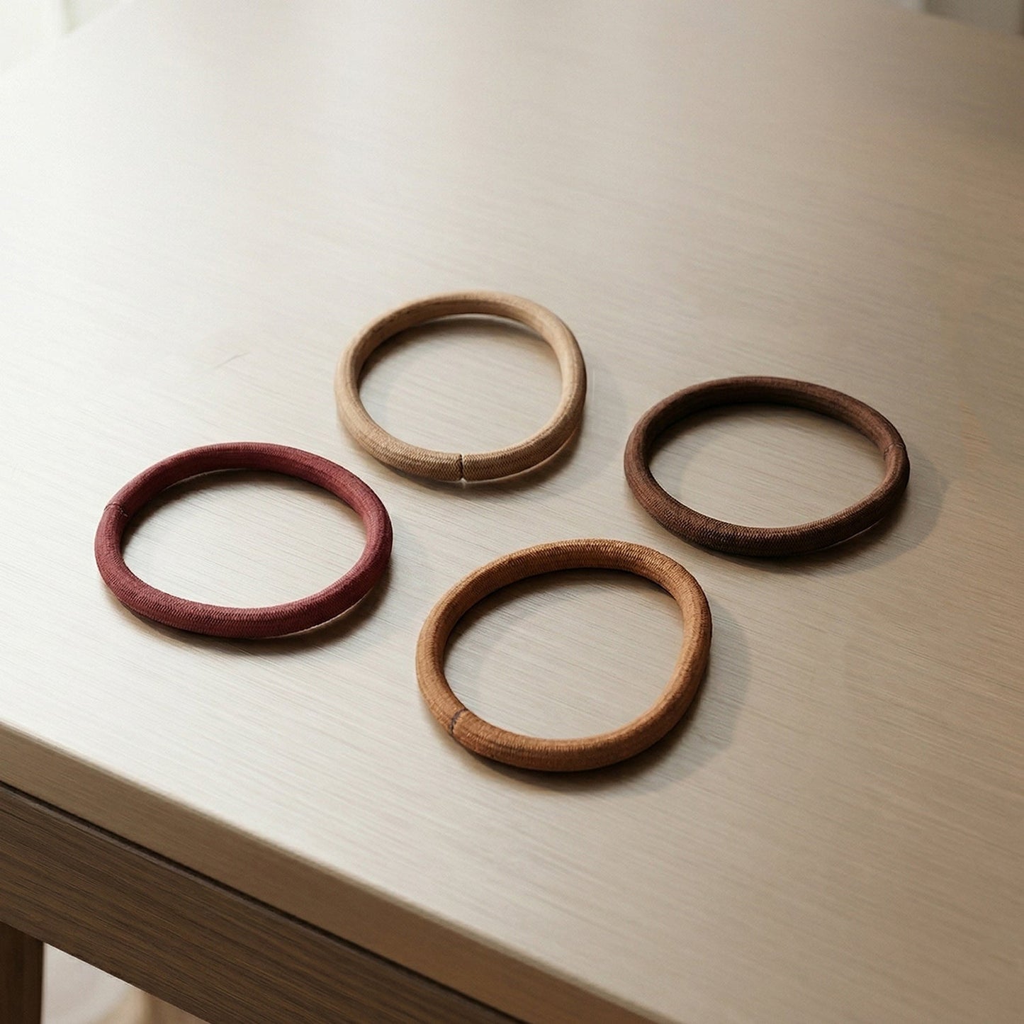 Soft Elastic Hair Bands for Women & Girls 40 Pc Mix Color