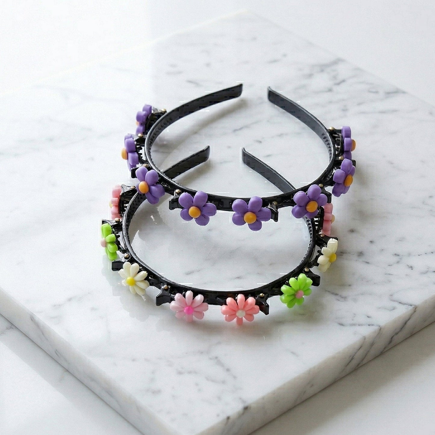 Decorative Floral Beaded Hairband for Women & Girls (1 Pc, Mix Design)