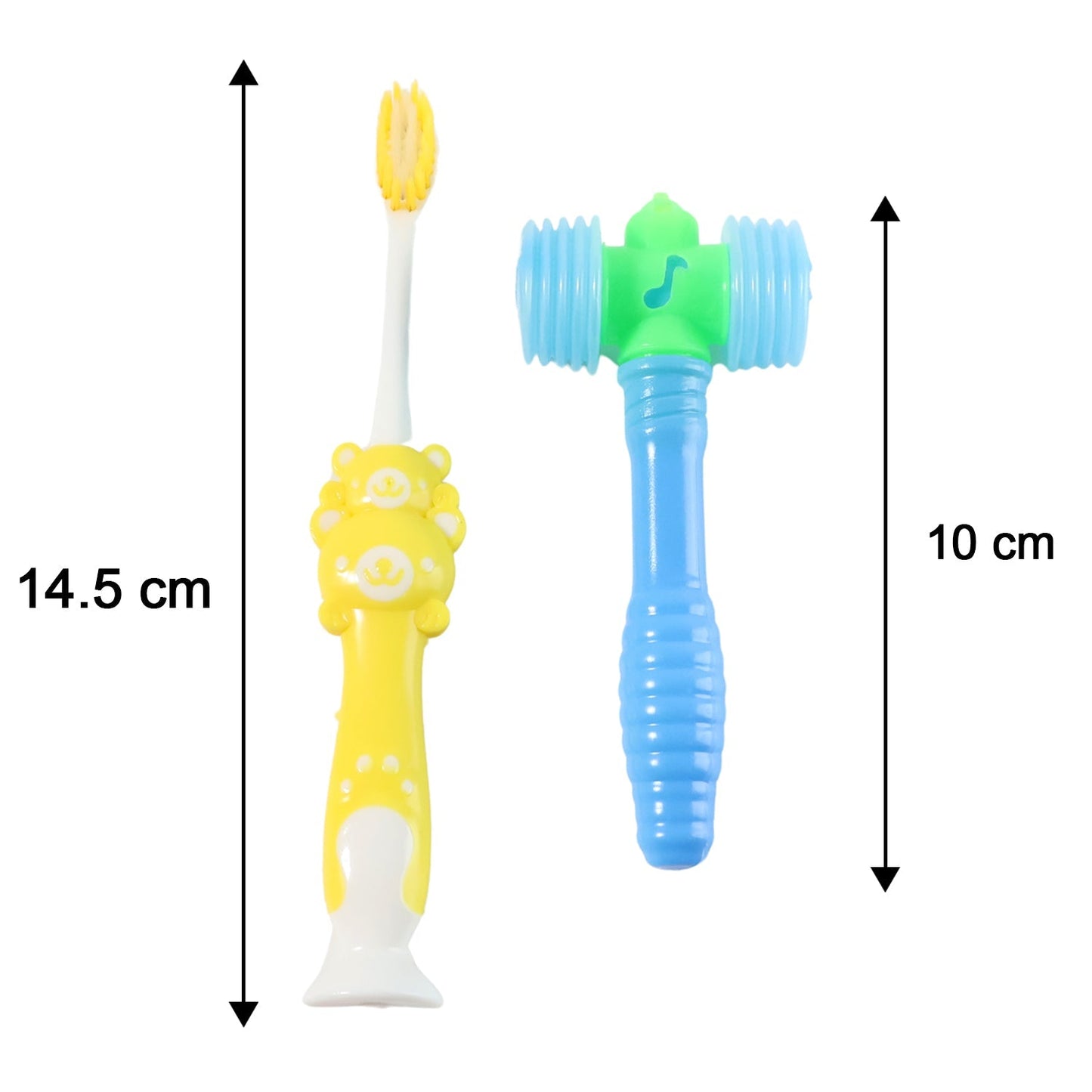 Kids Toothbrush and Hammer Toy Set
