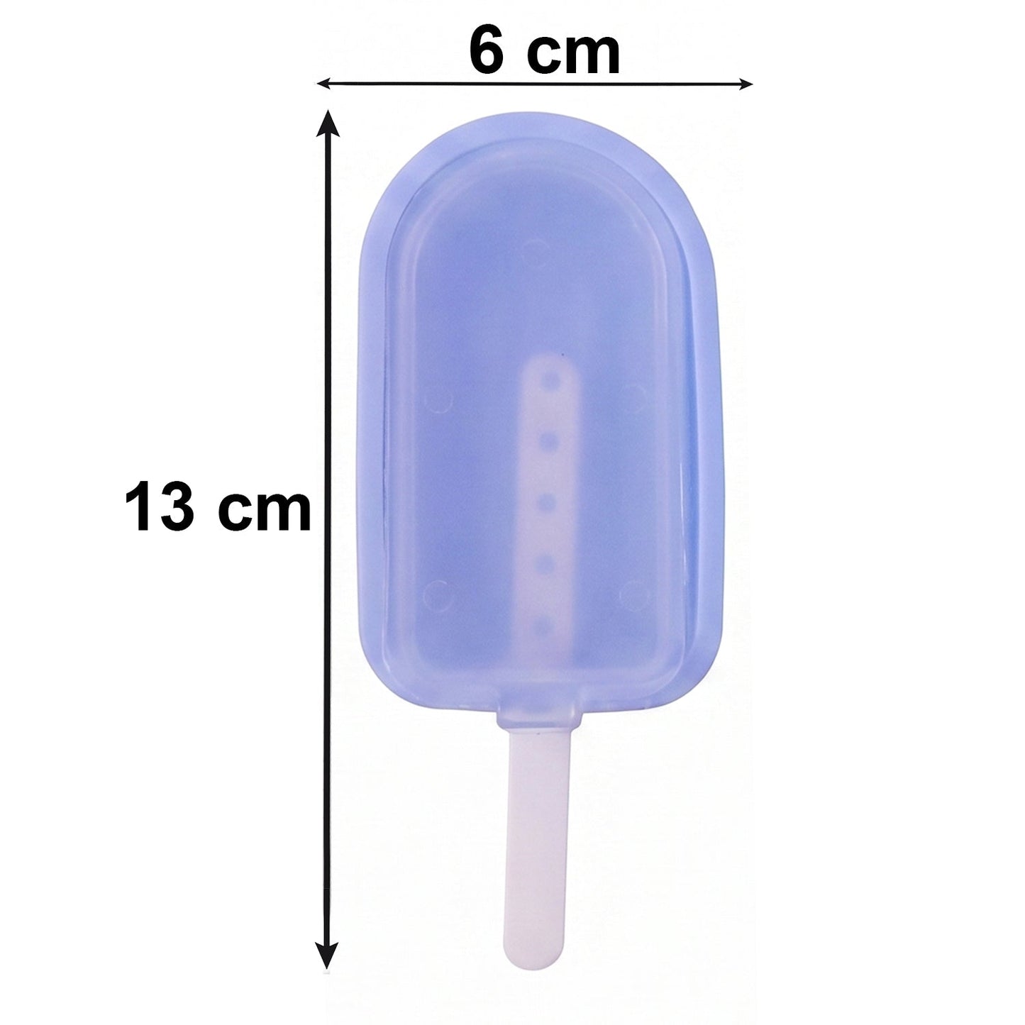 Premium Silicone Ice Cream Popsicle Mold Set 4 Pc