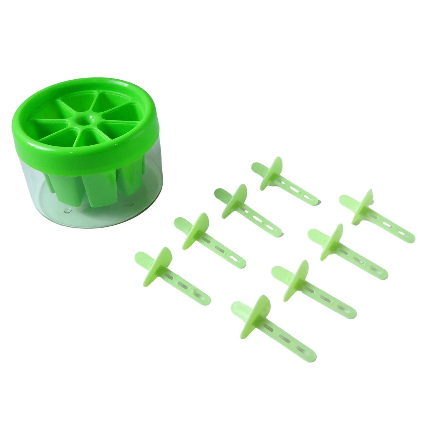 Plastic Ice Candy Maker 8 Mold Set