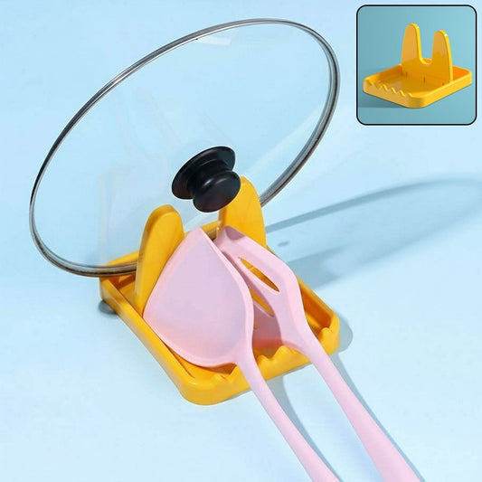 Multipurpose Kitchen Lid & Spoon Holder Stand (1 Pc)