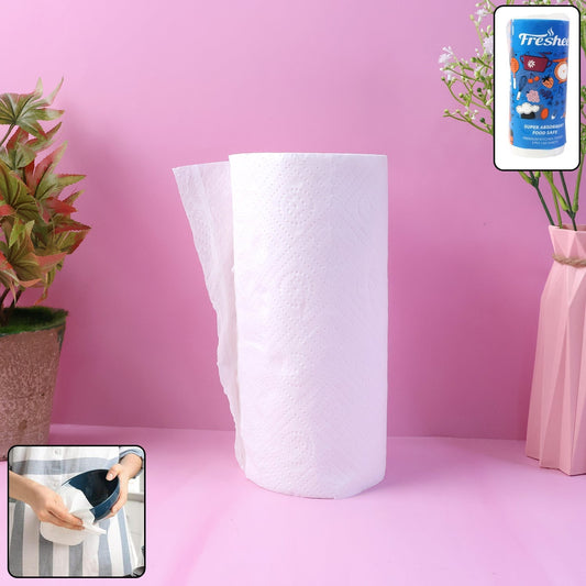 Freshee Kitchen Paper Towel Roll - 60 Sheets (21.5 Ã— 22 cm Each)