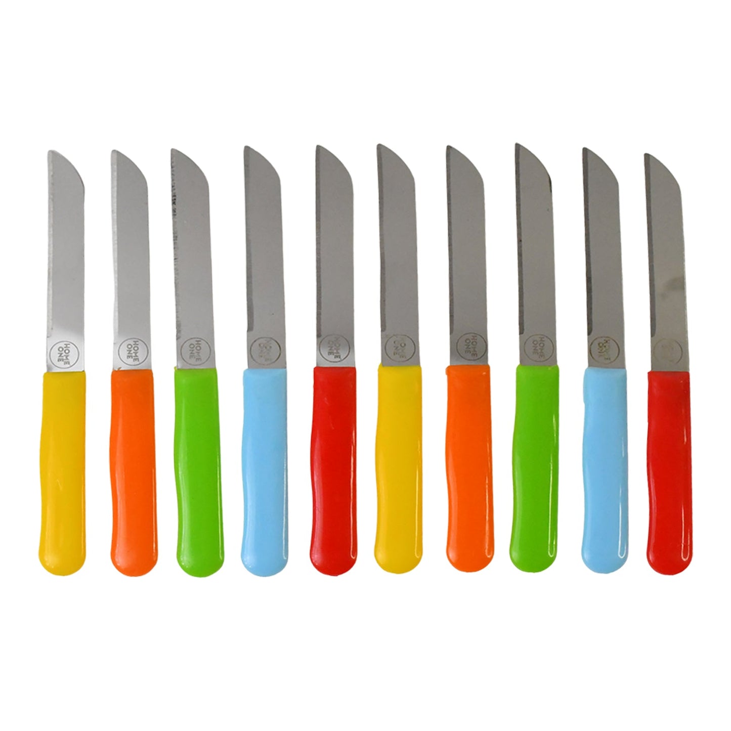 Premium Quality Stainless Steel Handle Plain Knife (10 Pc / 1 Set)
