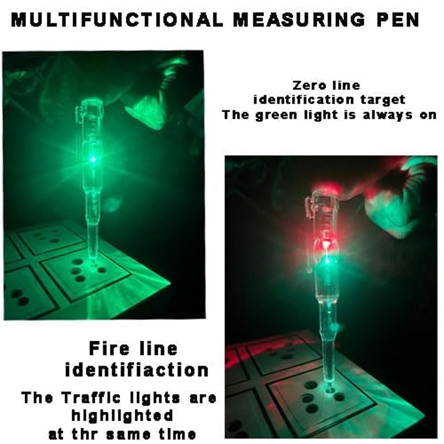 Electrical Detector Slotted Screwdriver With Small Batteries (1 Pc)