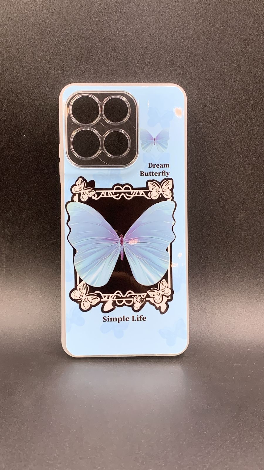 Leopard & Bow Luxury Case with Beaded Charm for Vivo, Samsung, Oppo & more.