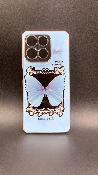 Leopard & Bow Luxury Case with Beaded Charm for Vivo, Samsung, Oppo & more.